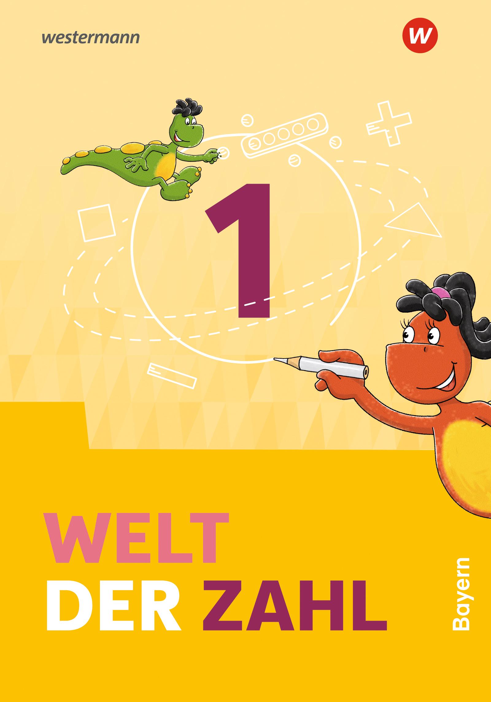 Vorderes Coverbild Welt der Zahl 1. Schulbuch. Für Bayern