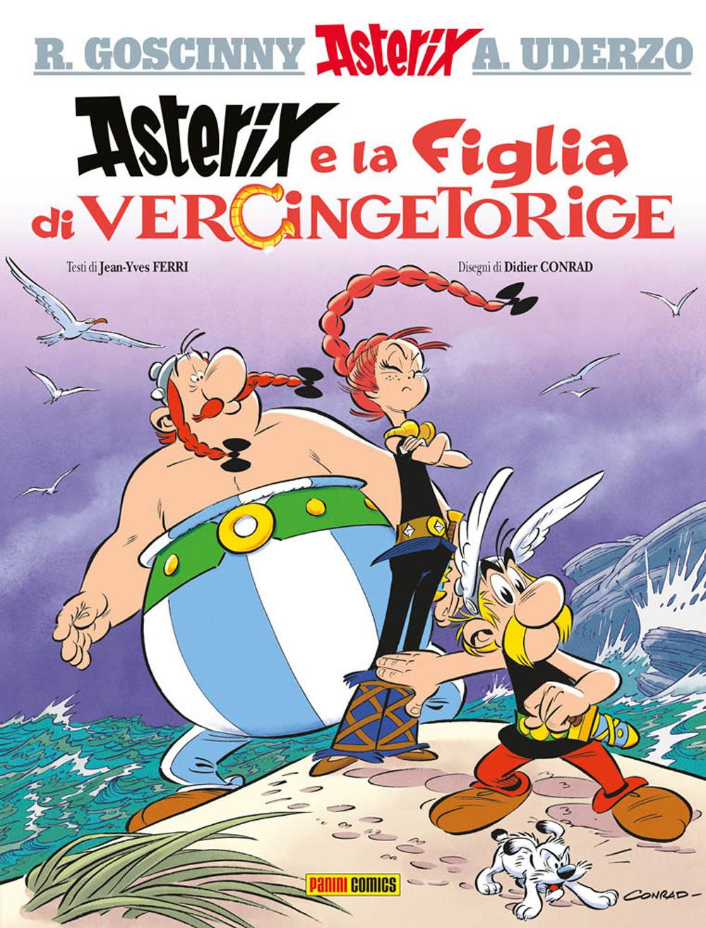 Vorderes Coverbild ASTERIX E LA FIGLIA DE VERCINGERORIGE