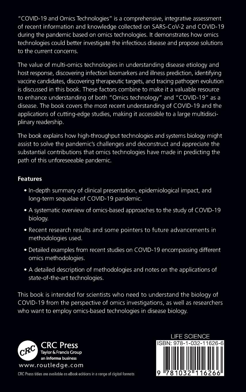 Rückseitencover Multi-Pronged Omics Technologies to Understand COVID-19