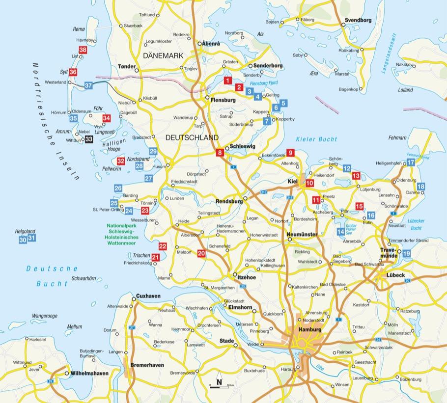 Beispielinhalt (Bild) Mystische Pfade Schleswig-Holstein