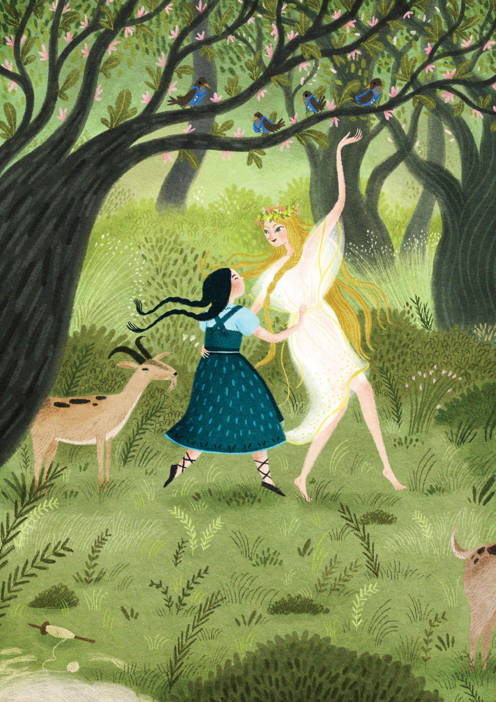 Beispielinhalt (Bild) Fast vergessene Märchen - Gelesen von Marleen Lohse (2 CDs)