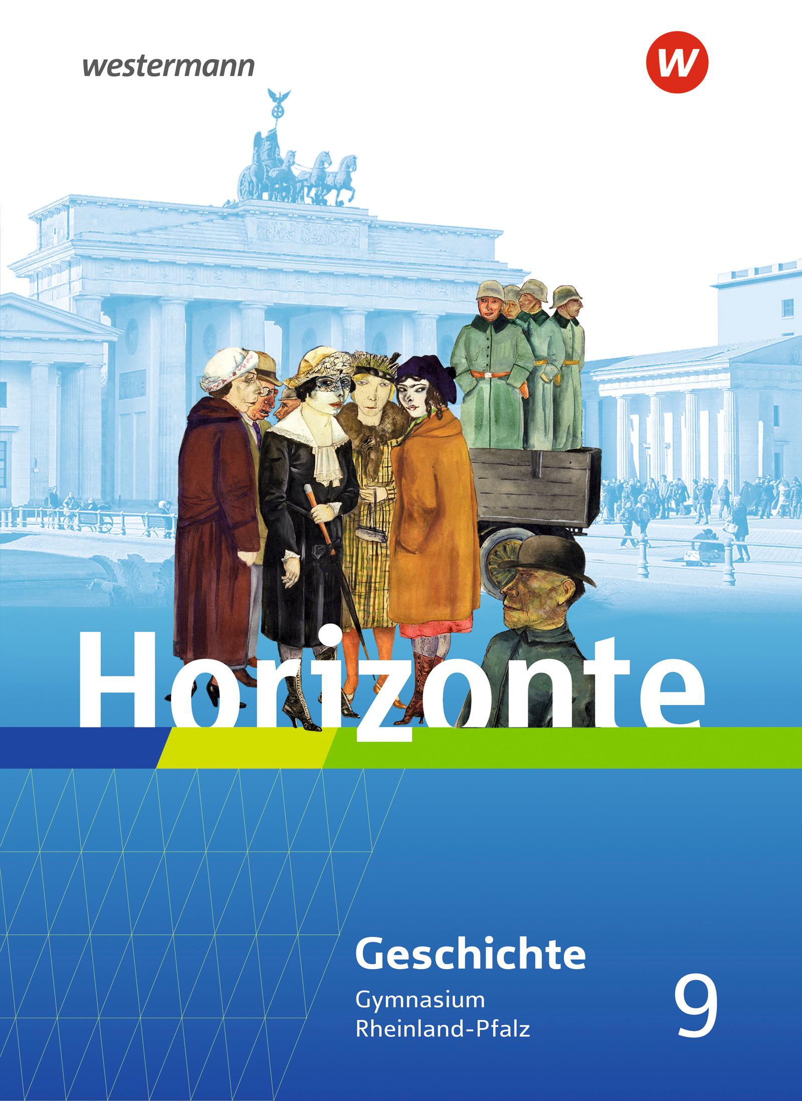 Vorderes Coverbild Horizonte 9. Schulbuch. Geschichte für Gymnasien in Rheinland-Pfalz