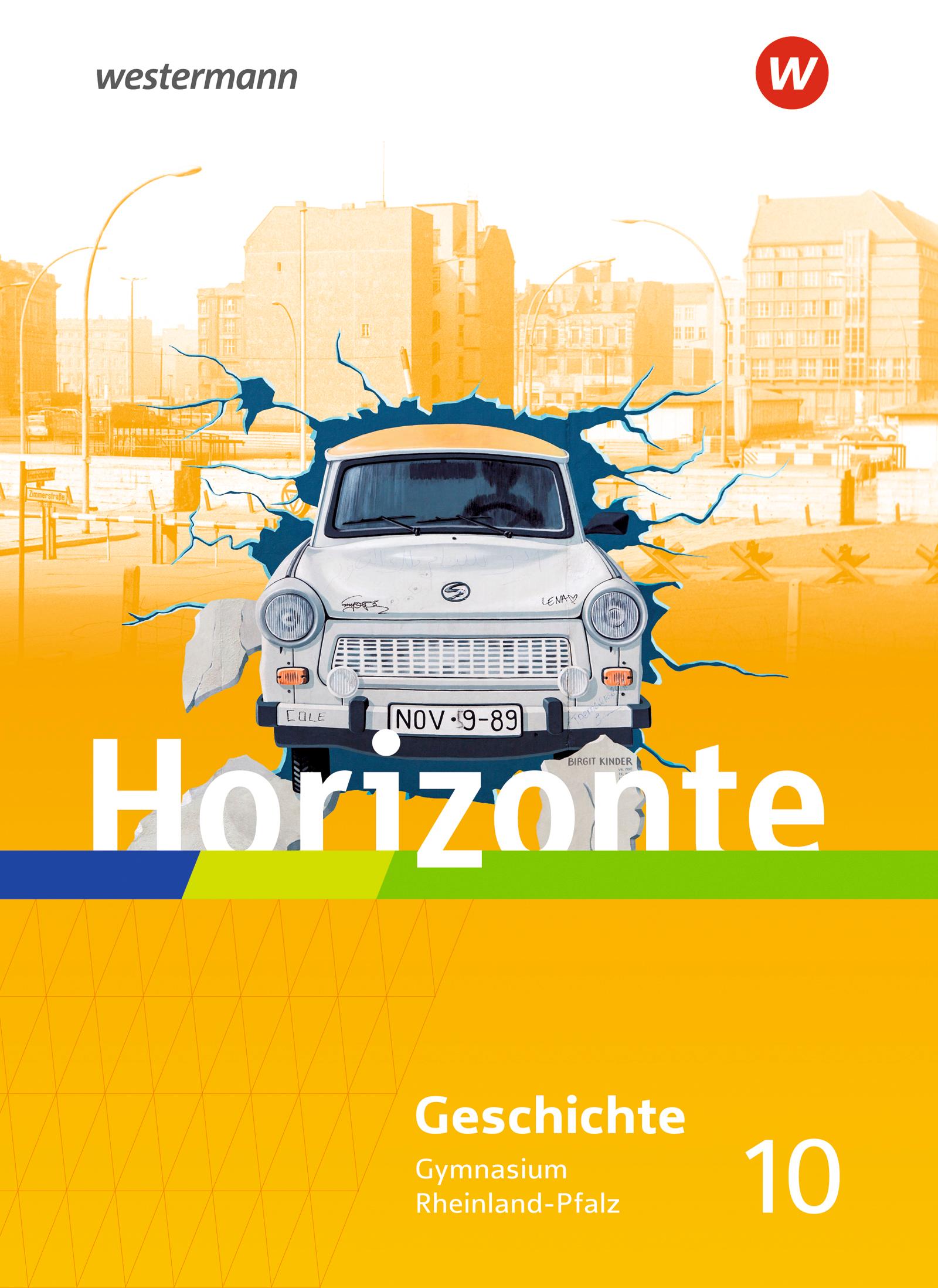 Vorderes Coverbild Horizonte 10. Schulbuch. Geschichte für Gymnasien in Rheinland-Pfalz