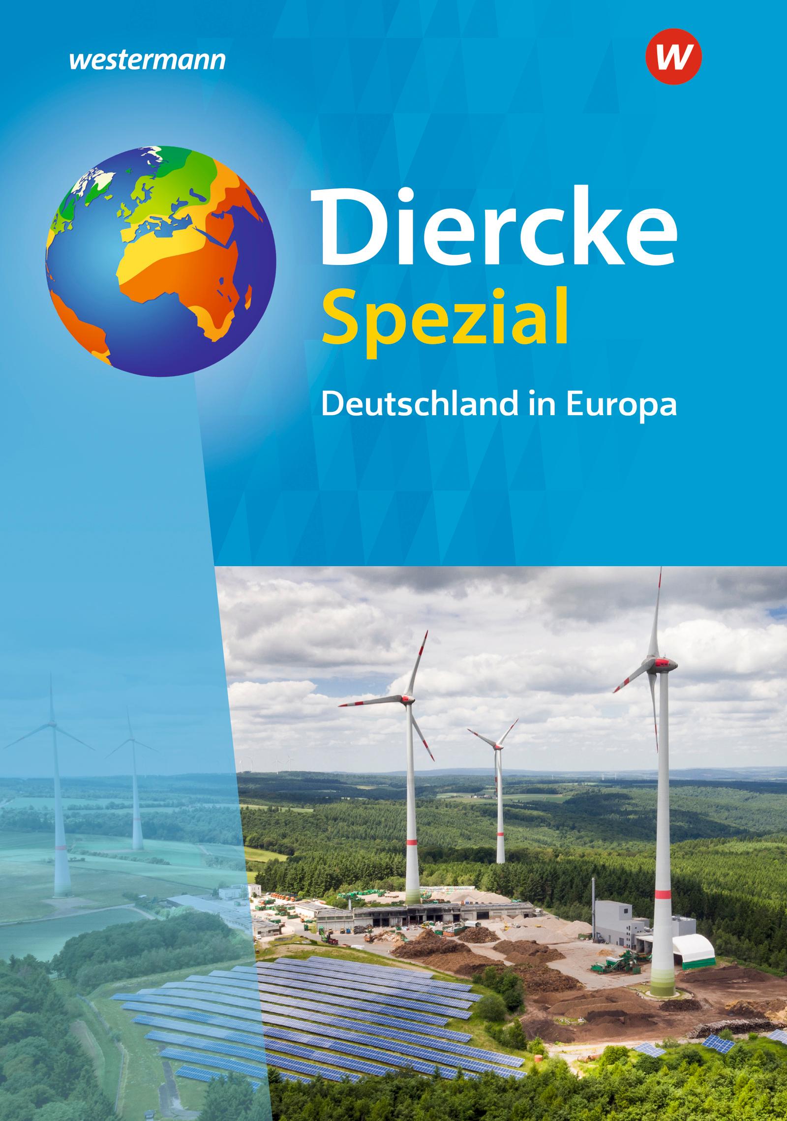 Vorderes Coverbild Diercke Spezial. Für die Sekundarstufe II. Deutschland in Europa