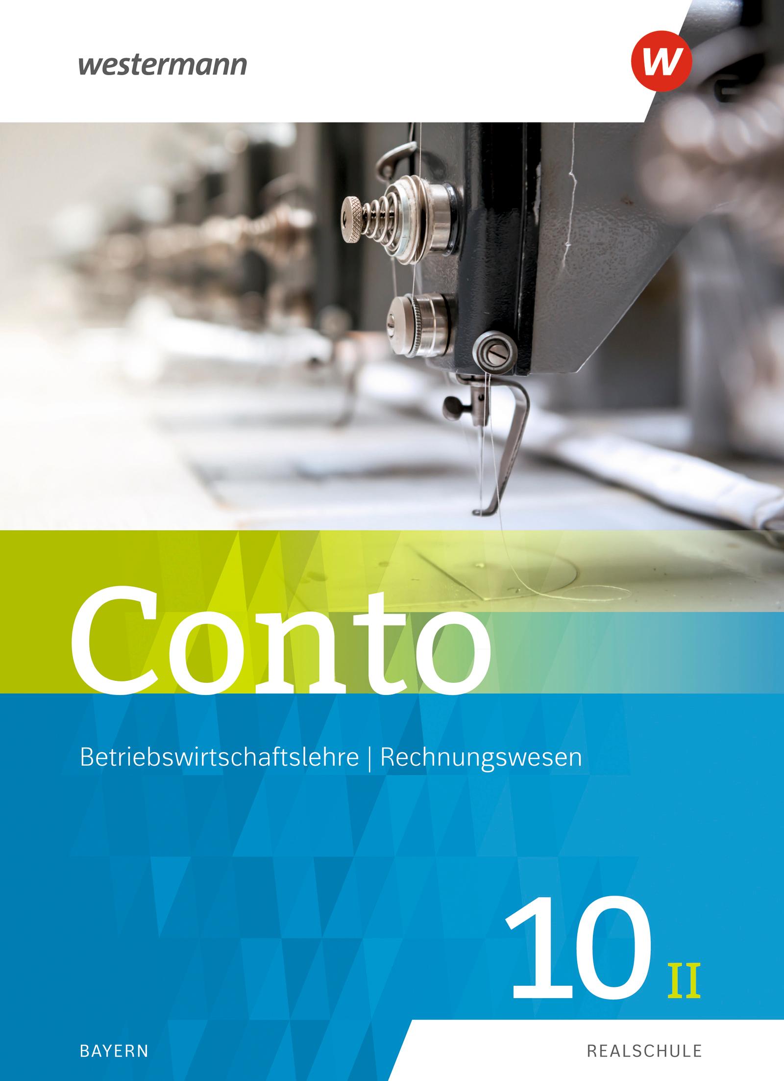 Vorderes Coverbild Conto 10II. Schulbuch. Für Realschulen in Bayern