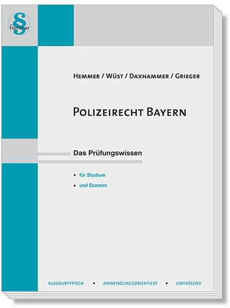 Vorderes Coverbild Polizeirecht Bayern