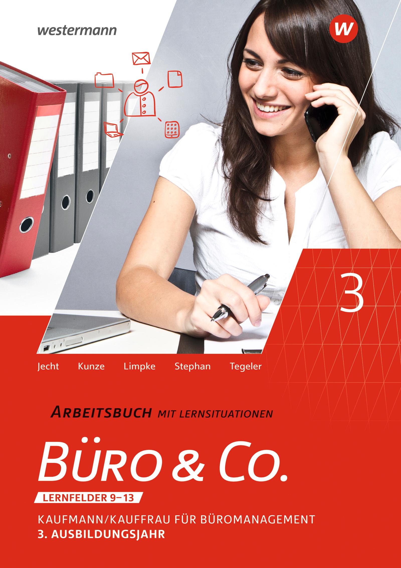 Vorderes Coverbild Büro & Co. nach Lernfeldern. 3. Ausbildungsjahr: Arbeitsbuch