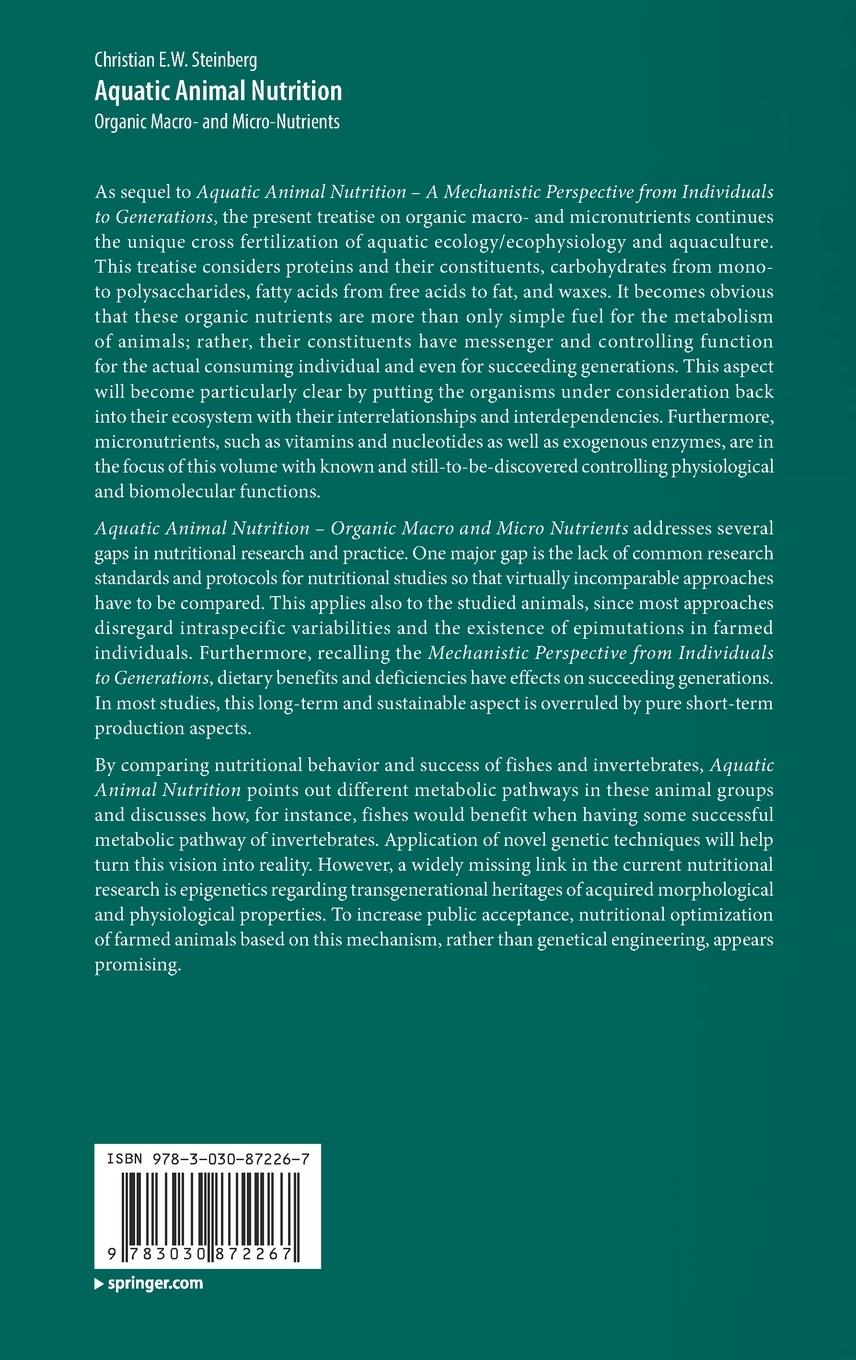 Rückseitencover Aquatic Animal Nutrition