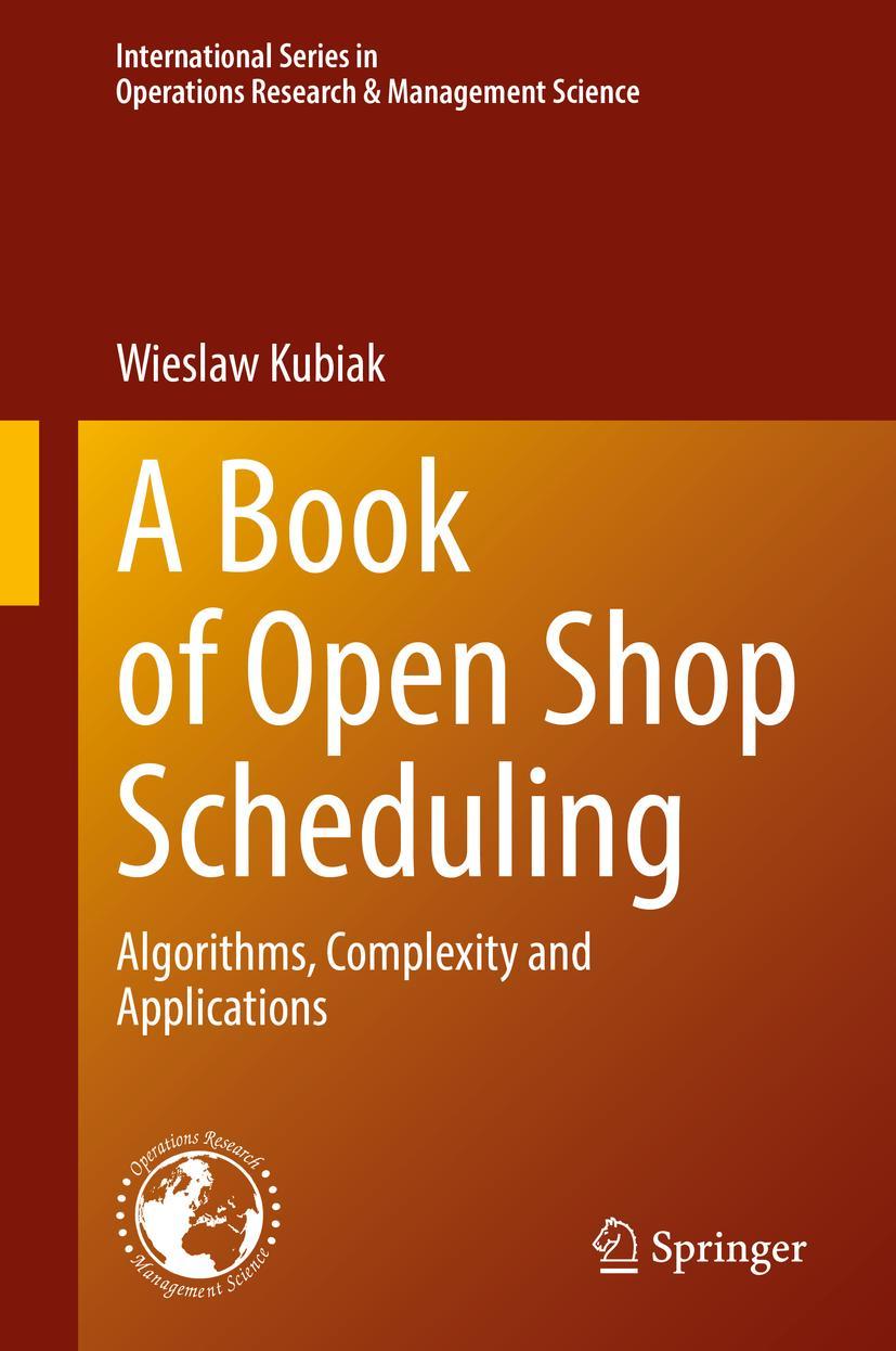 Vorderes Coverbild A Book of Open Shop Scheduling