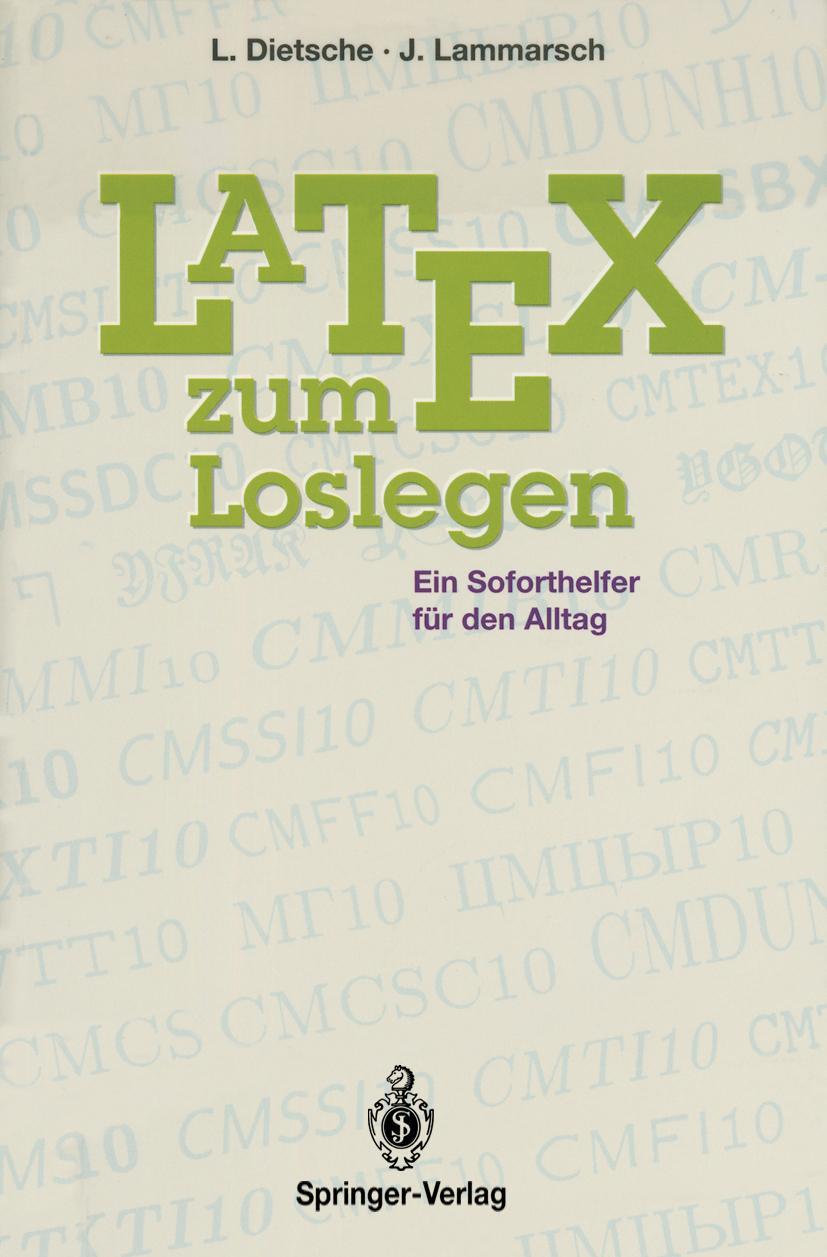 Vorderes Coverbild Latex zum Loslegen