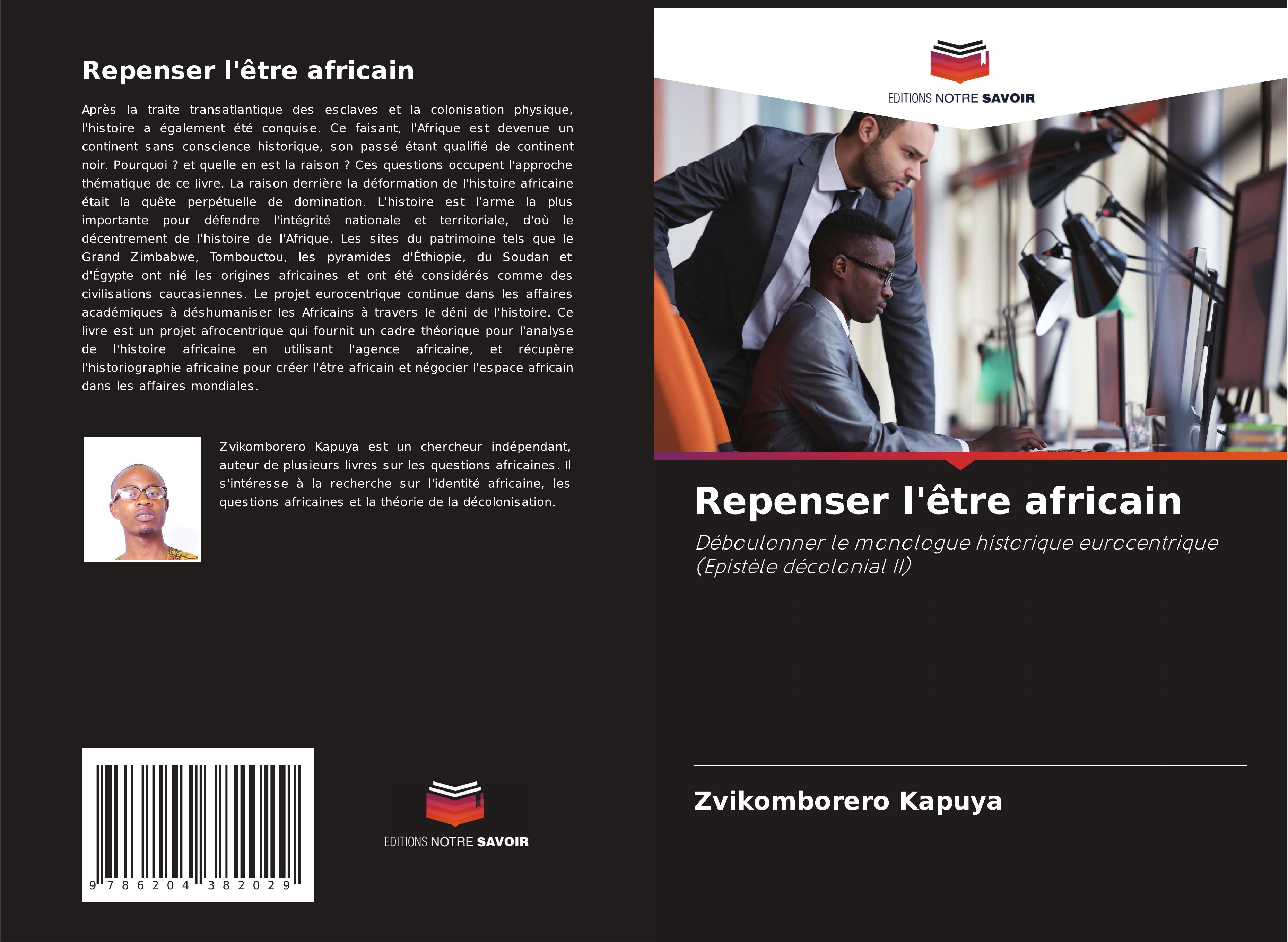 Vorderes Coverbild Repenser l'être africain