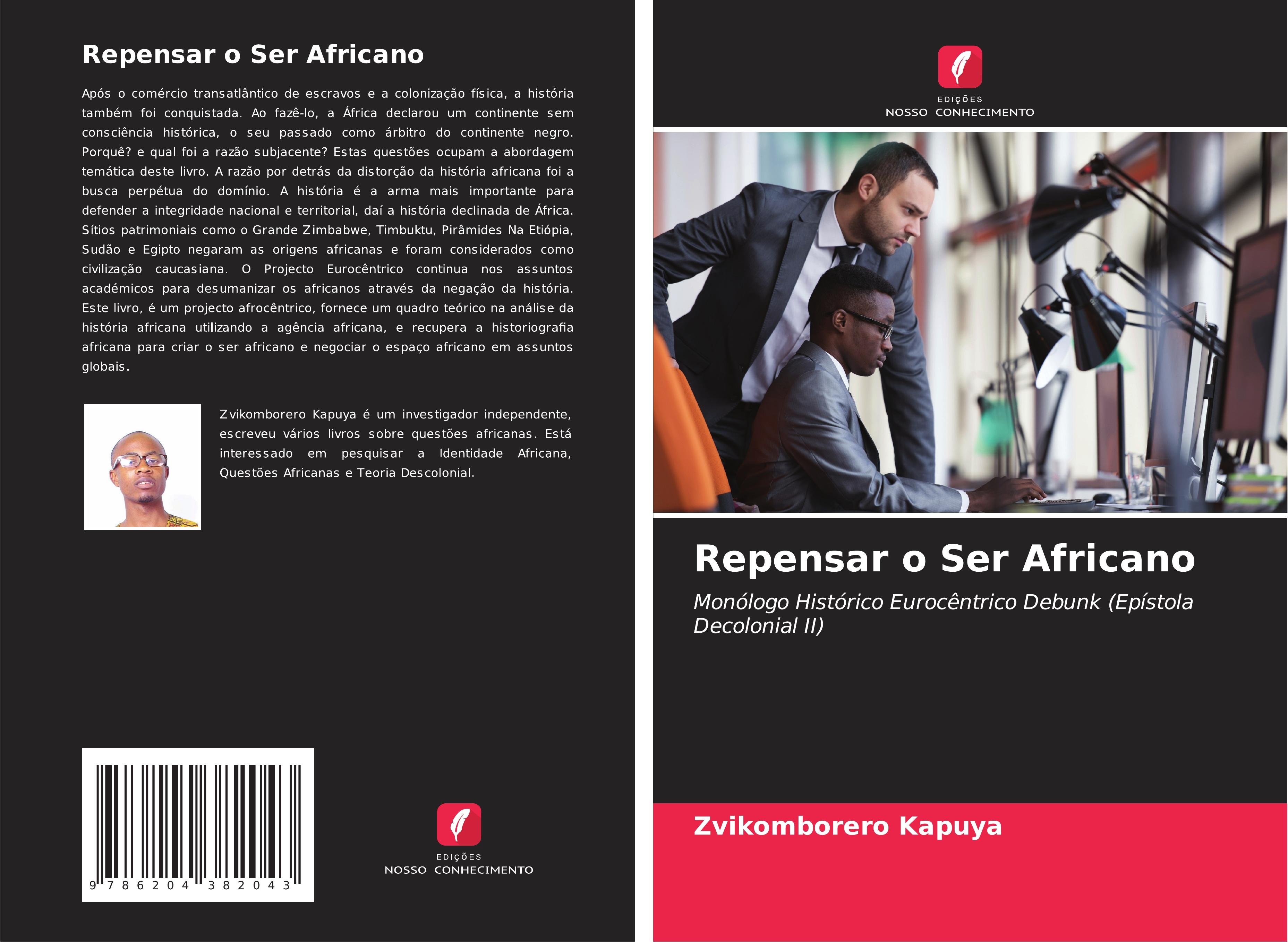 Vorderes Coverbild Repensar o Ser Africano