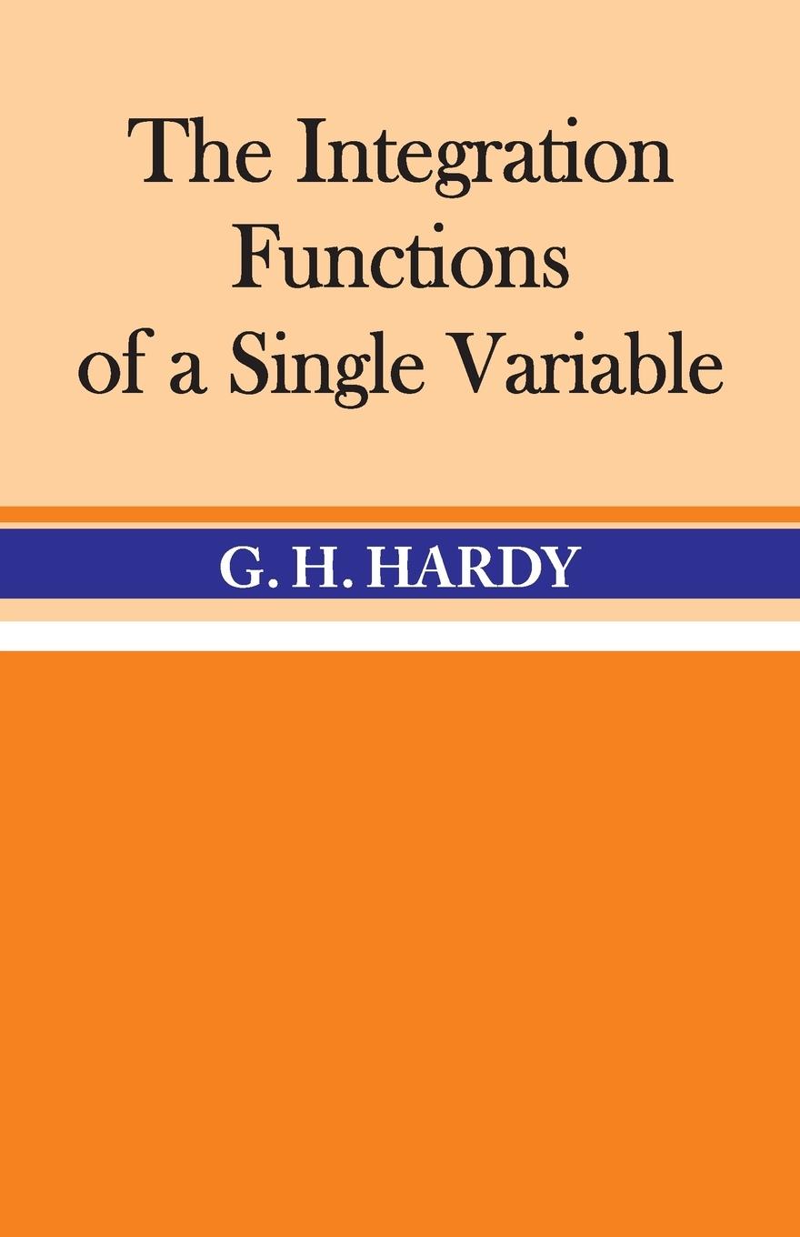 Vorderes Coverbild The Integration of Functions of a Single Variable