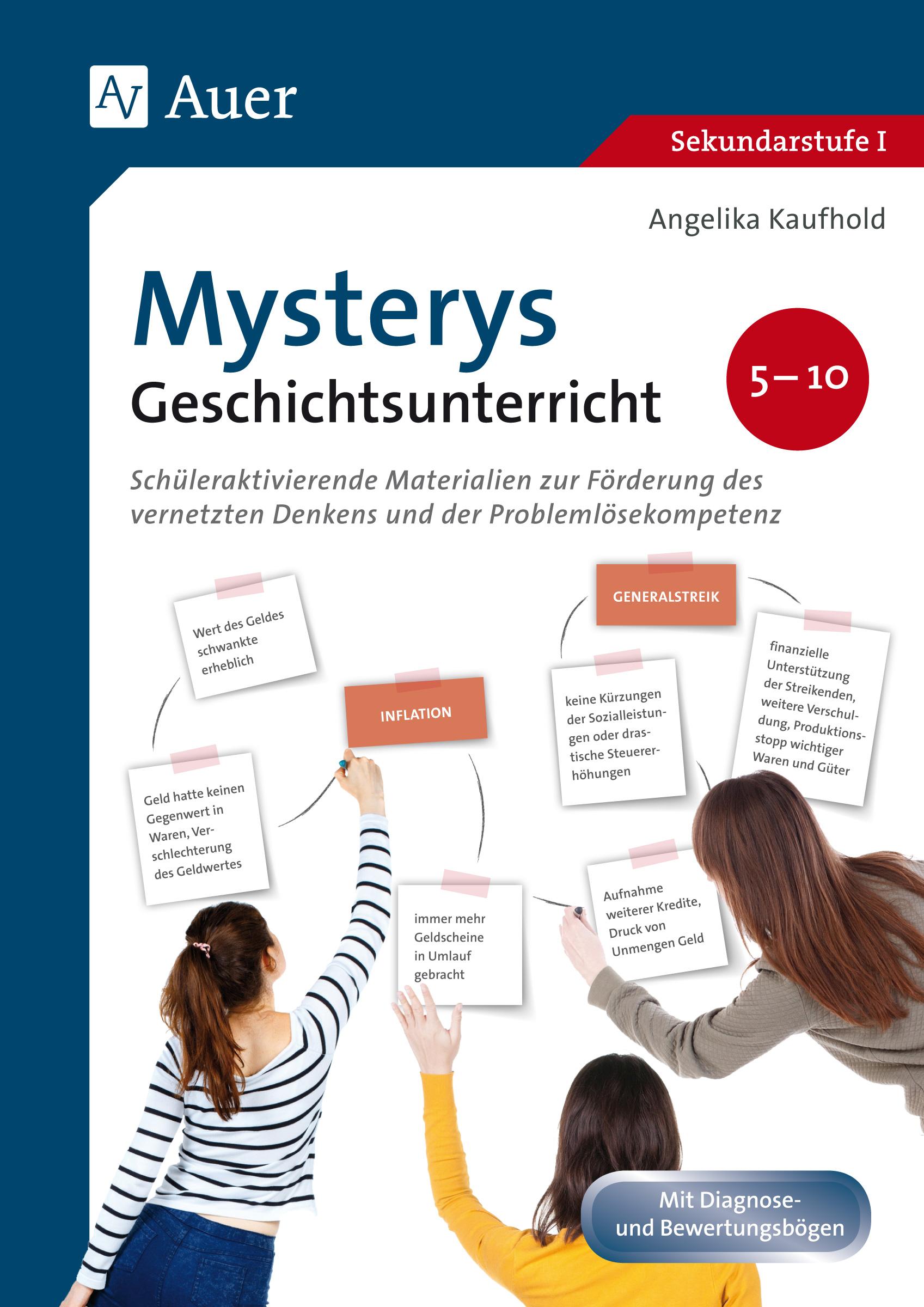 Vorderes Coverbild Mysterys im Geschichtsunterricht 5-10