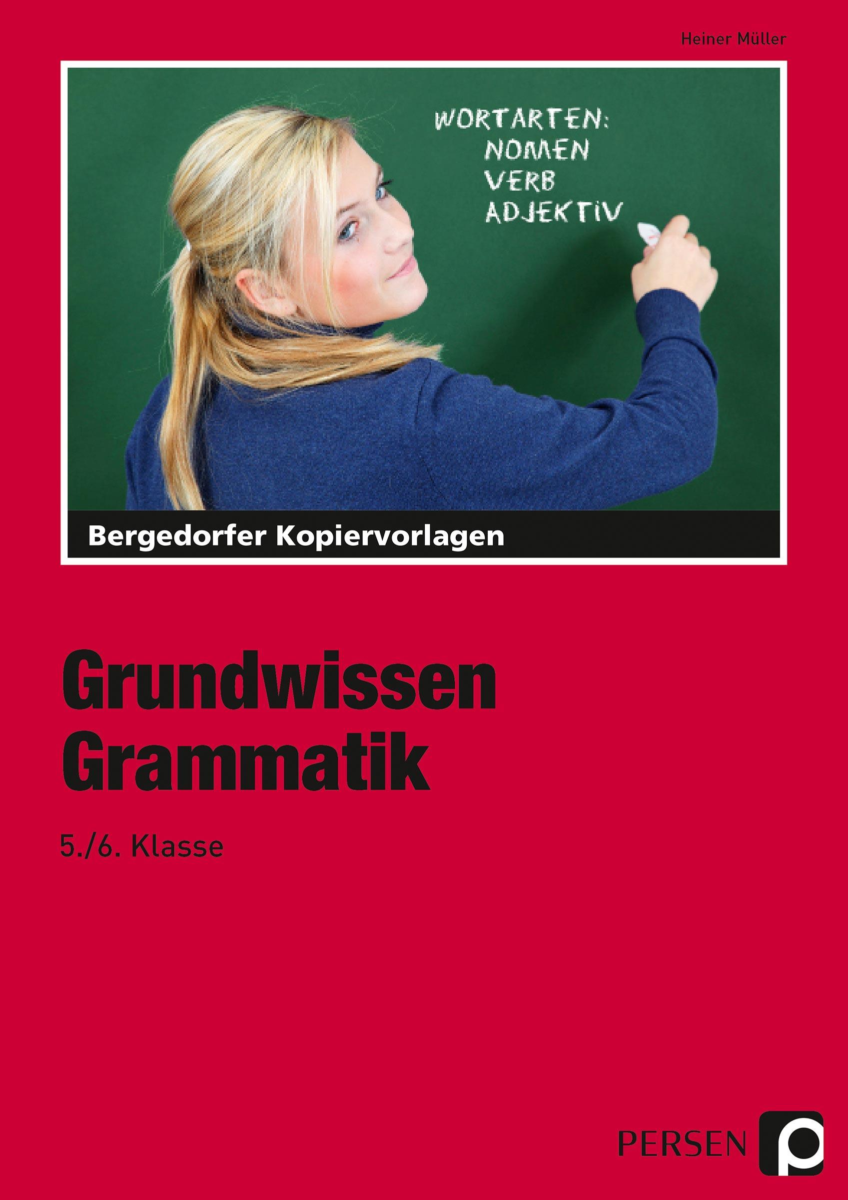 Vorderes Coverbild Grundwissen Grammatik - 5./6. Klasse