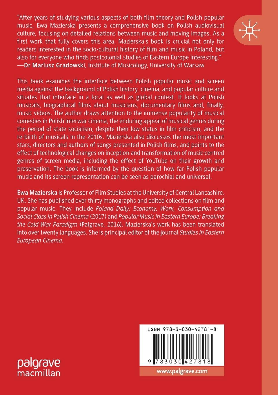 Rückseitencover Polish Popular Music on Screen