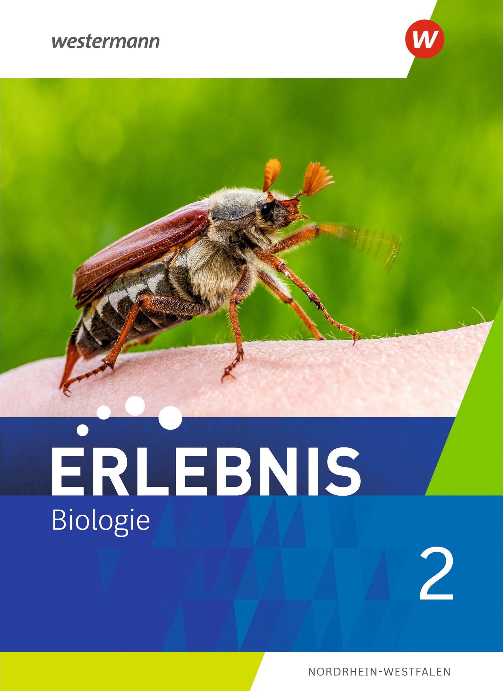 Vorderes Coverbild Erlebnis Biologie 2. Schulbuch. Nordrhein-Westfalen