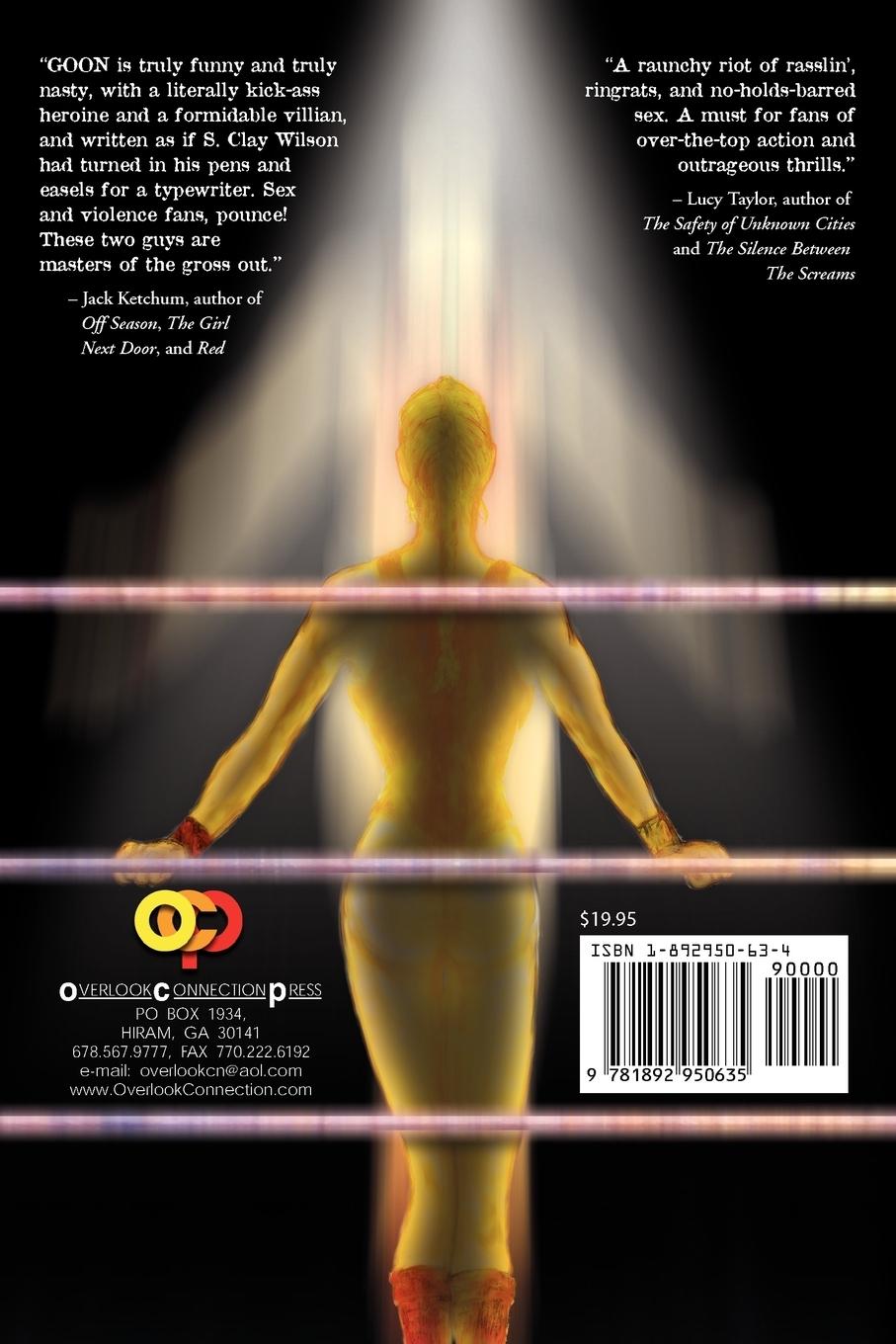 Rückseitencover GOON - Micah Hayes Illustrated Edition