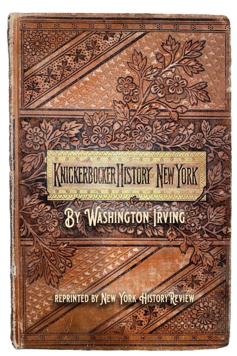 Vorderes Coverbild Knickerbocker's History of New York