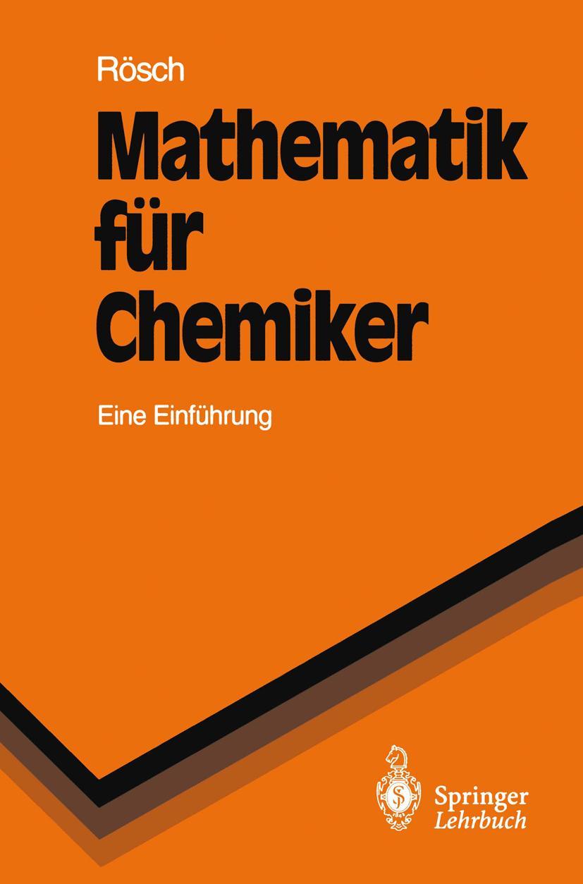 Vorderes Coverbild Mathematik für Chemiker