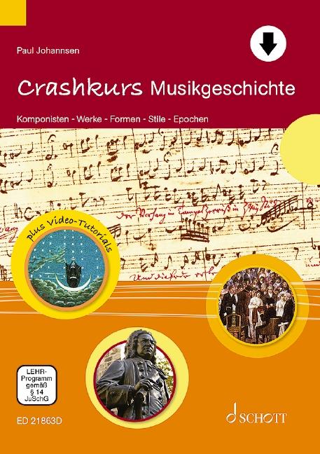 Vorderes Coverbild Crashkurs Musikgeschichte