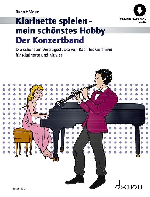 Vorderes Coverbild Klarinette spielen - mein schönstes Hobby