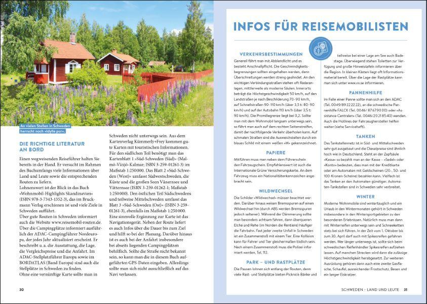 Beispielinhalt (Bild) Schweden mit dem Wohnmobil