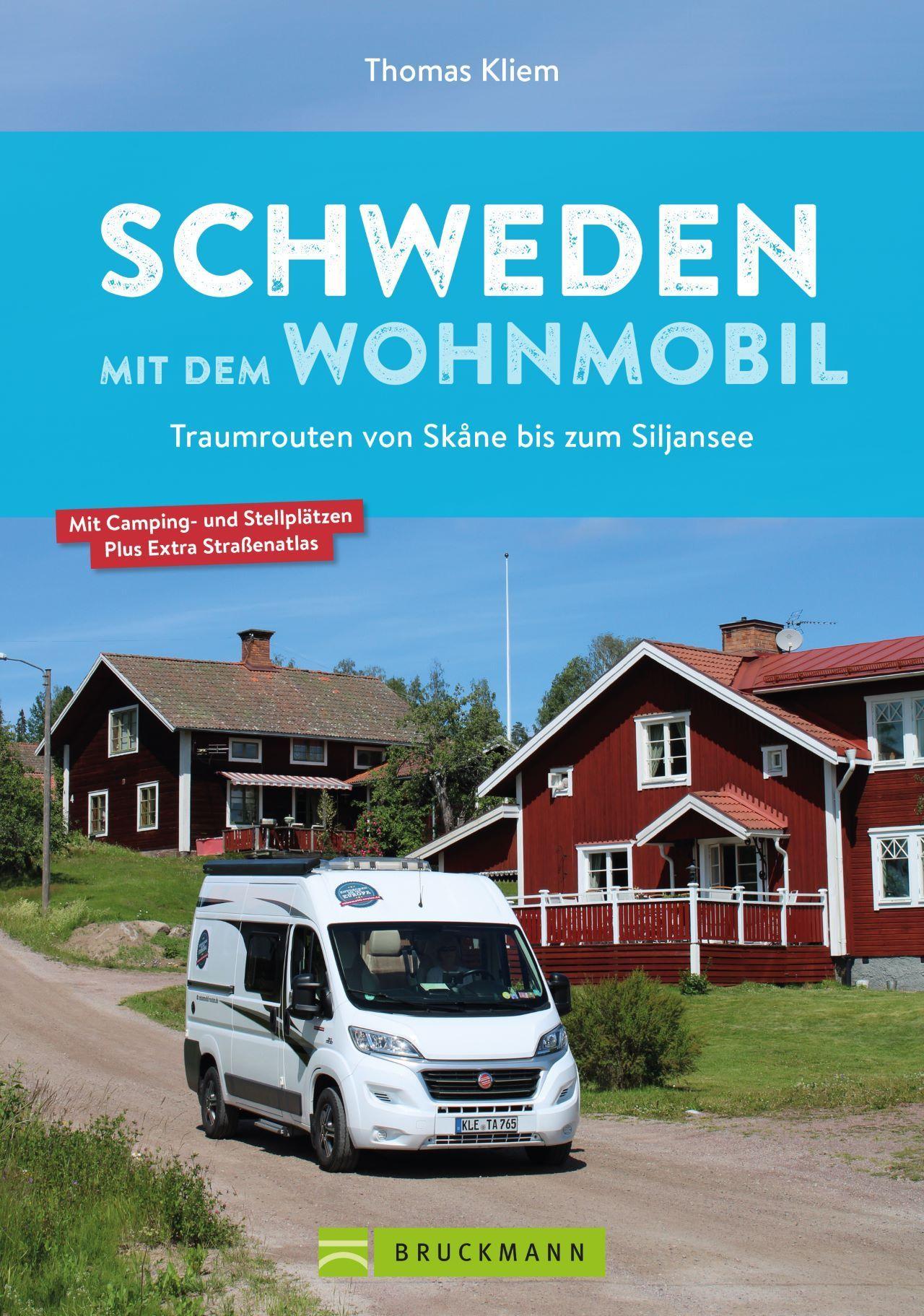 Vorderes Coverbild Schweden mit dem Wohnmobil