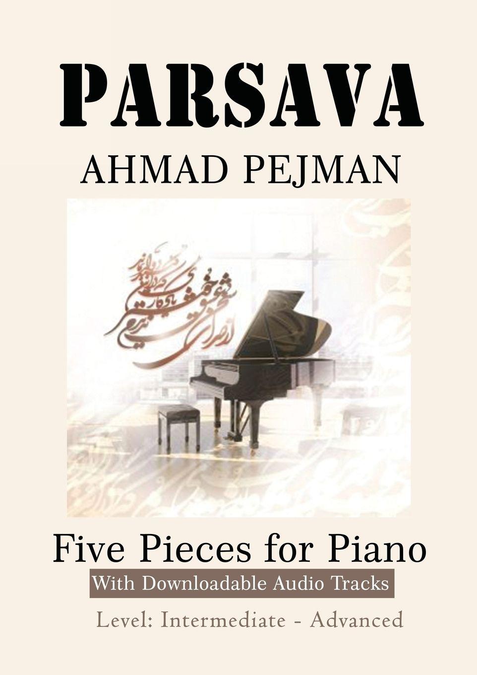Vorderes Coverbild PARSAVA, Five Pieces for solo Piano