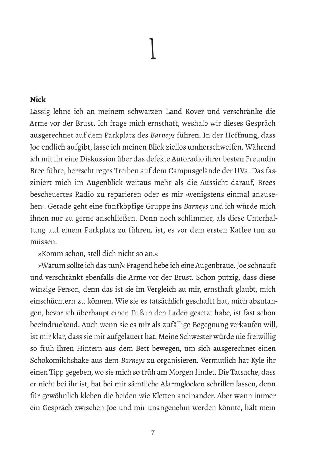 Beispielinhalt (Bild) Golden Kiss: Nick & Bree (Virginia Kings 2)