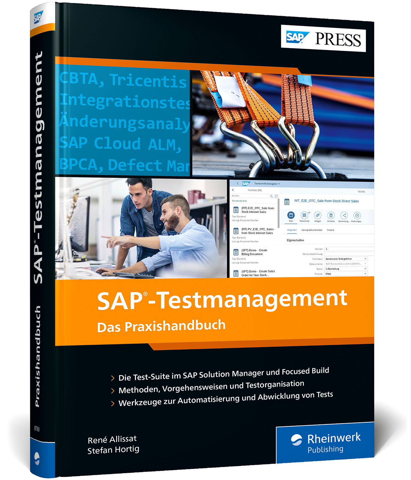 Vorderes Coverbild SAP-Testmanagement