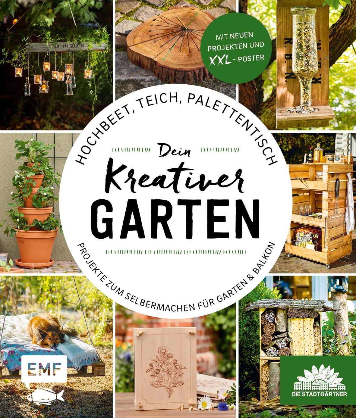 Vorderes Coverbild Hochbeet, Teich, Palettentisch - Projekte zum Selbermachen für Garten & Balkon