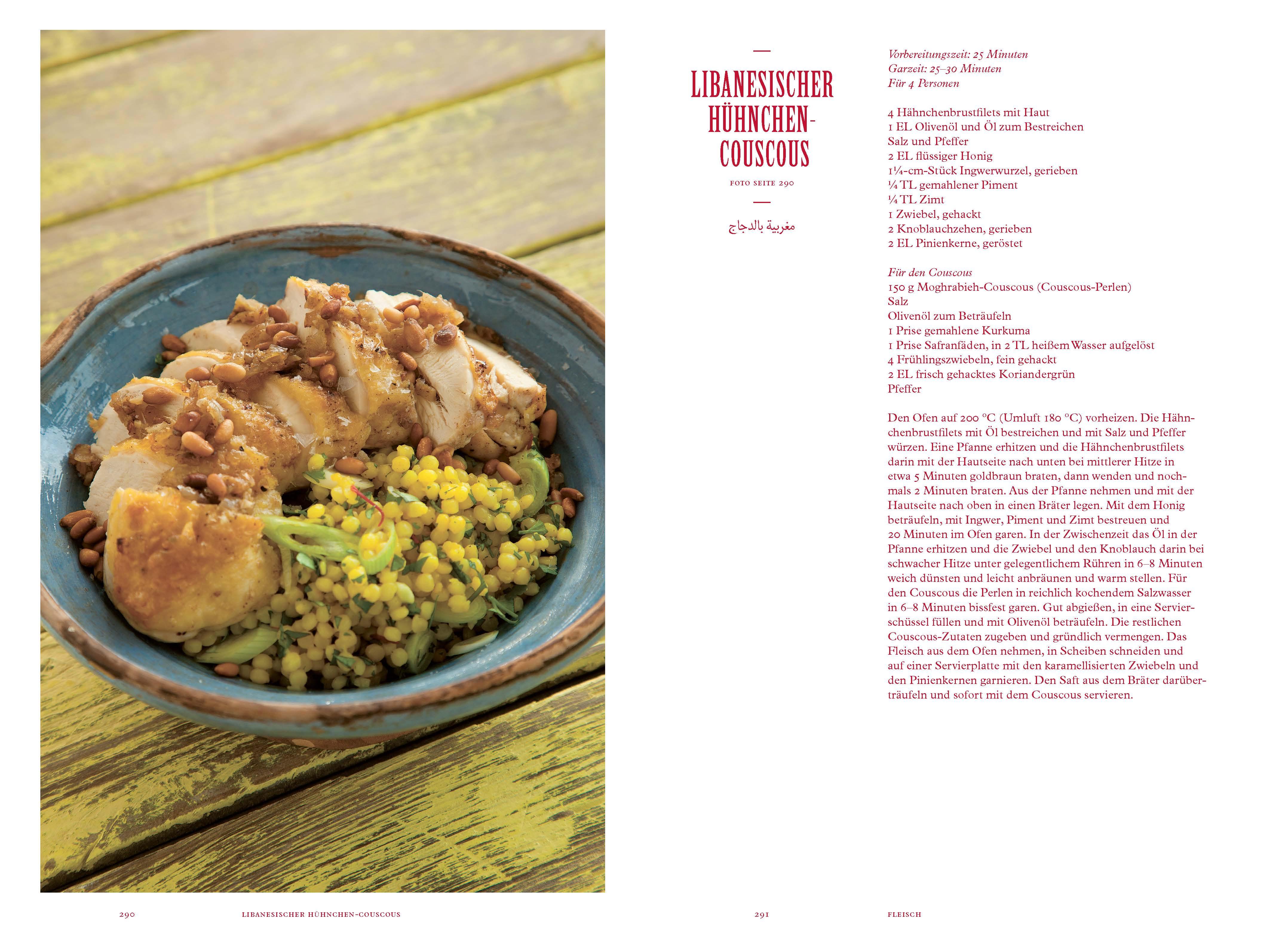 Beispielinhalt (Bild) Die libanesische Küche
