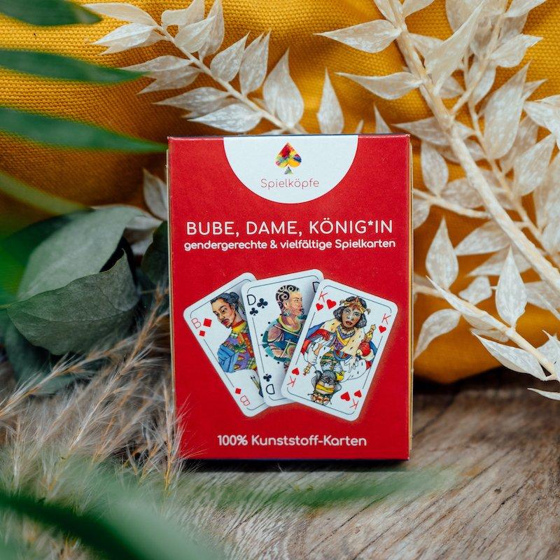 Vorderes Coverbild Gendergerechtes Kartendeck (100% Kunststoffkarten)