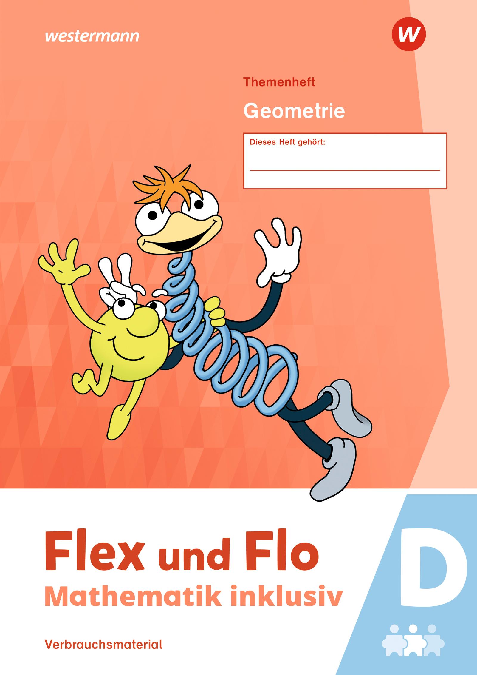 Vorderes Coverbild Flex und Flo - Mathematik inklusiv. Geometrie D