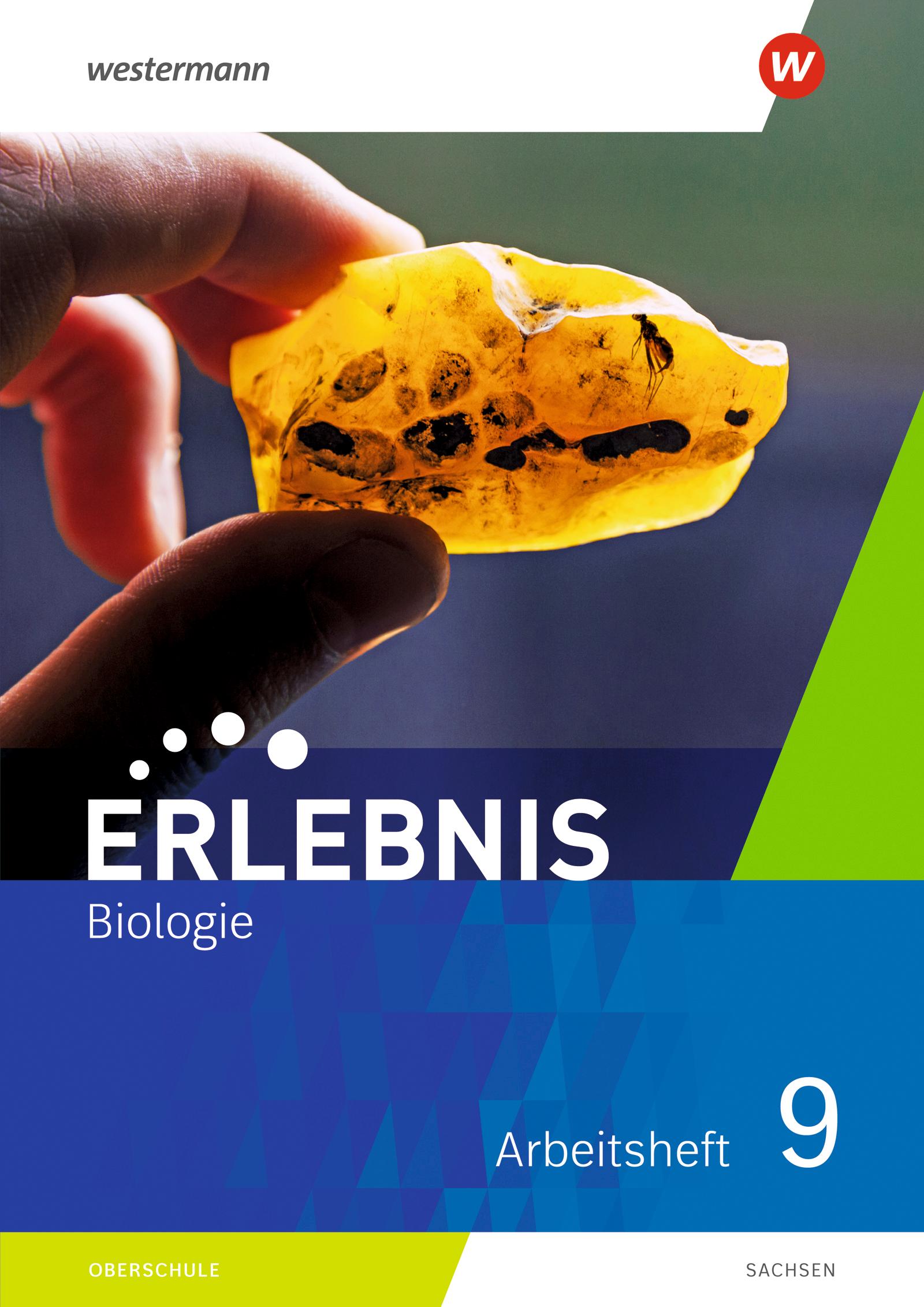 Vorderes Coverbild Erlebnis Biologie 9. Arbeitsheft. Sachsen