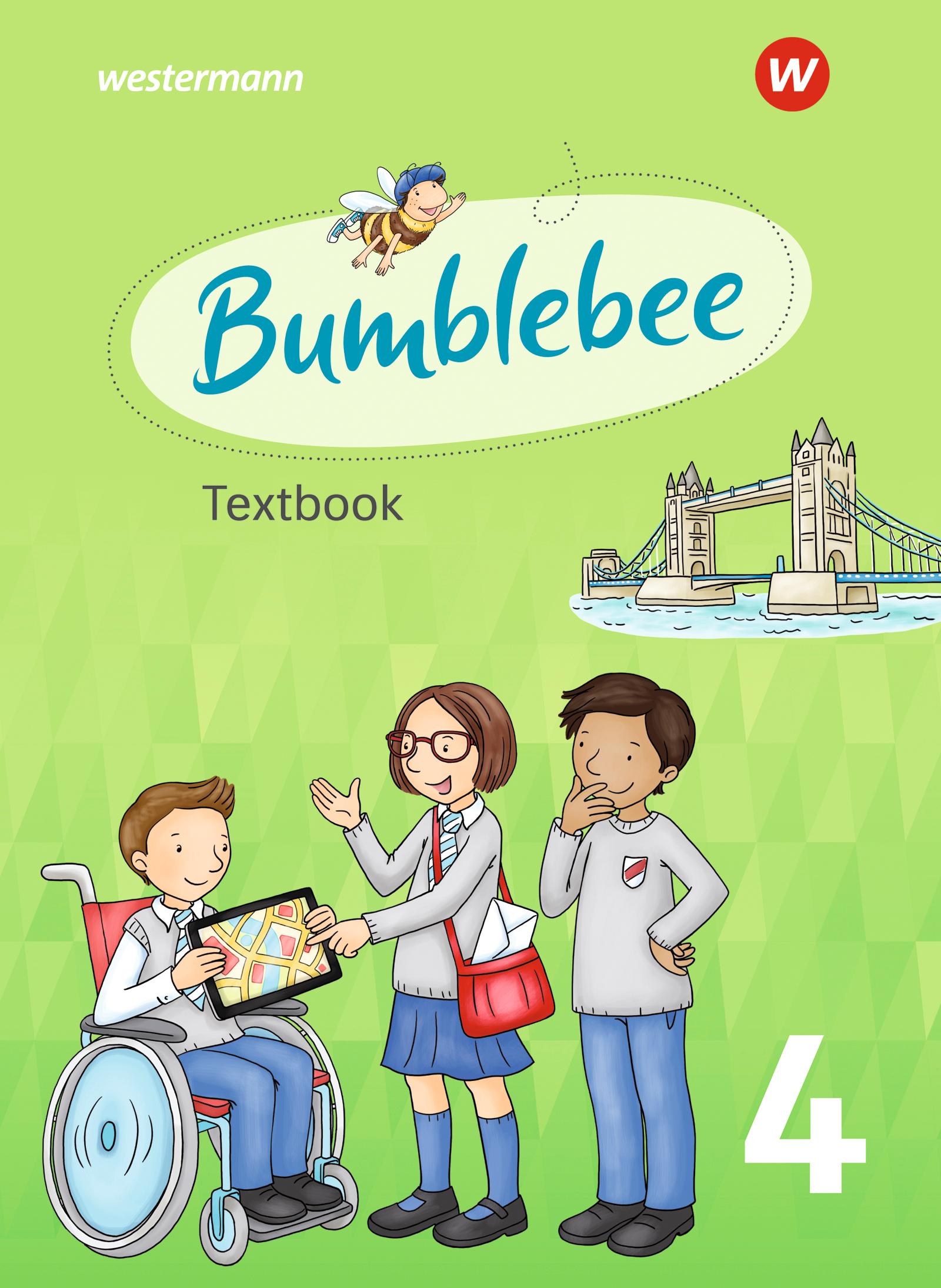 Vorderes Coverbild Bumblebee 3. Textbook. Für das 3. / 4. Schuljahr