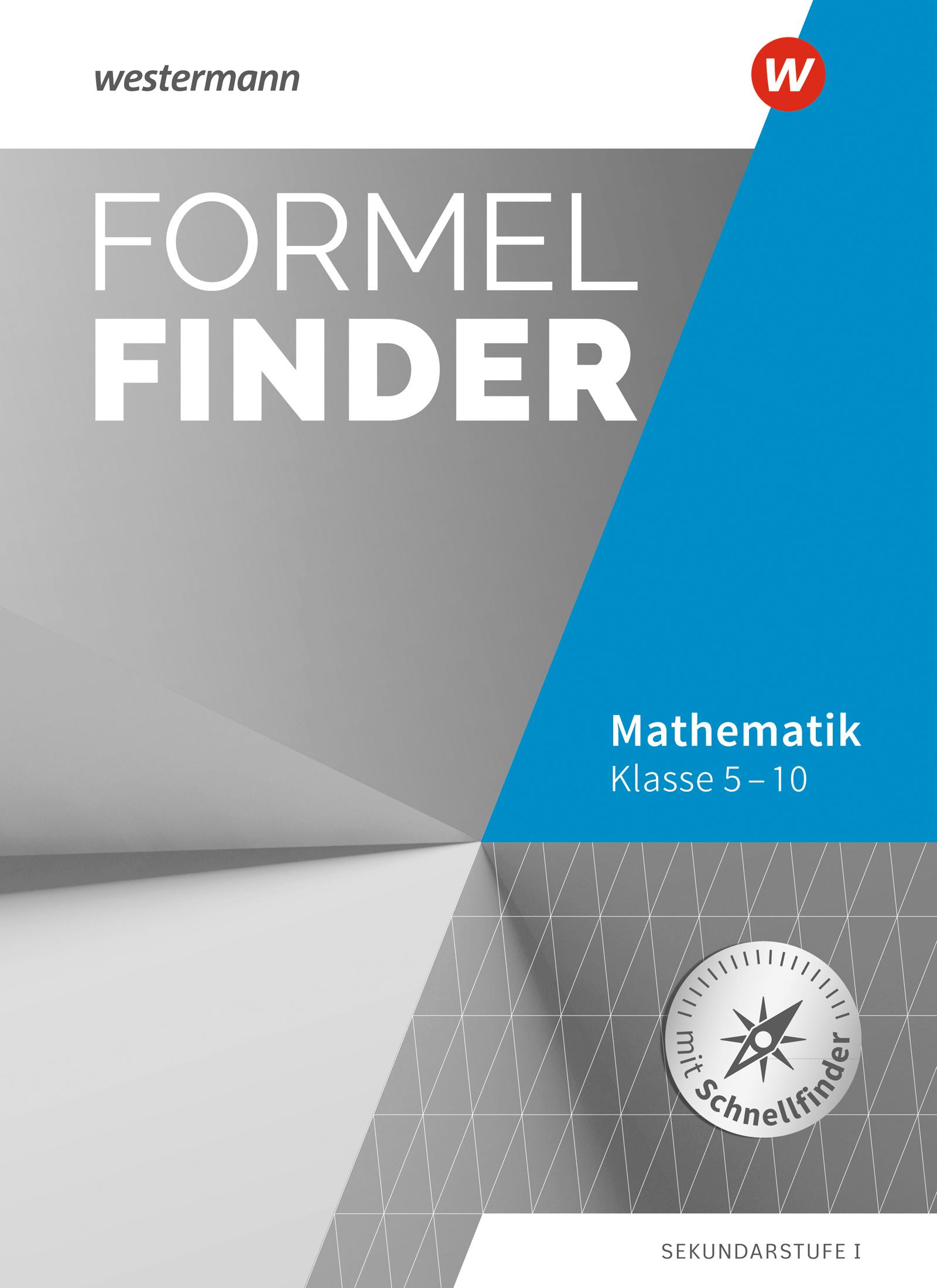 Vorderes Coverbild Formelfinder. Formelsammlung Mathematik