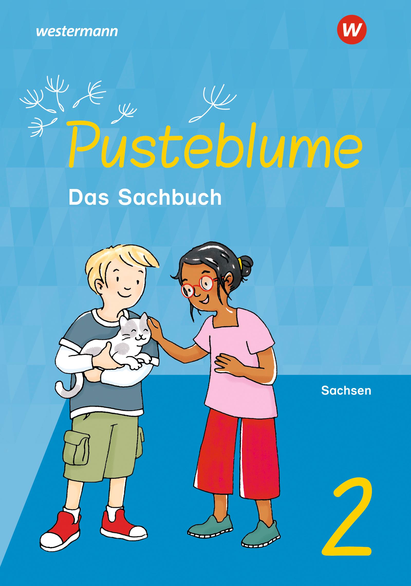 Vorderes Coverbild Pusteblume. Das Sachbuch 2. Schulbuch. Für Sachsen