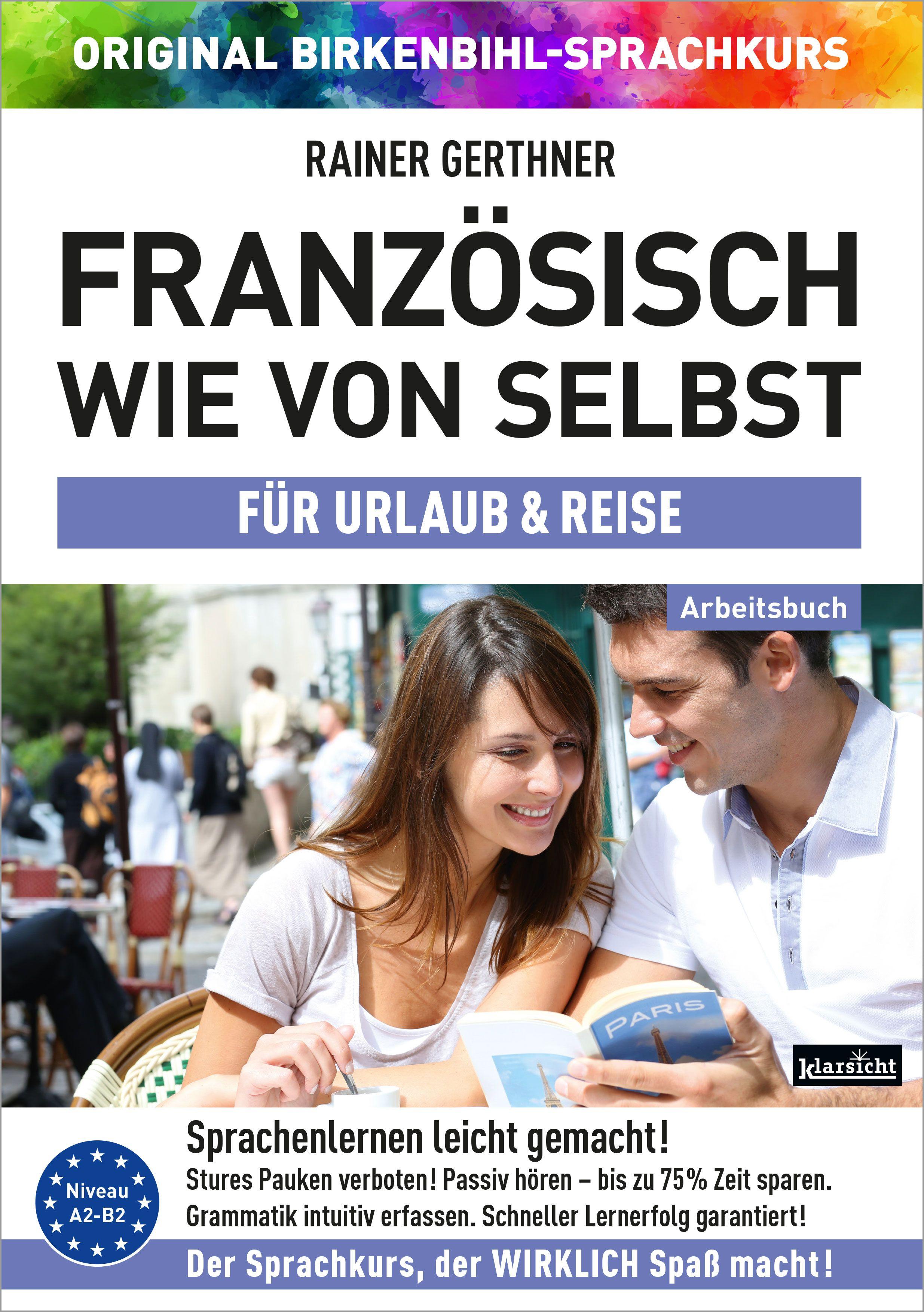 Vorderes Coverbild Arbeitsbuch zu Französisch wie von selbst für URLAUB & REISE