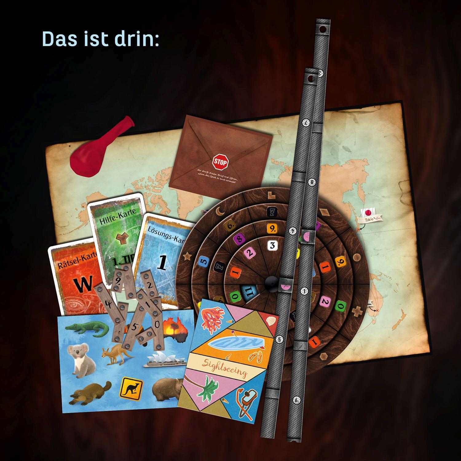 Beispielinhalt (Bild) EXIT® - Das Spiel: Das Vermächtnis des Weltreisenden