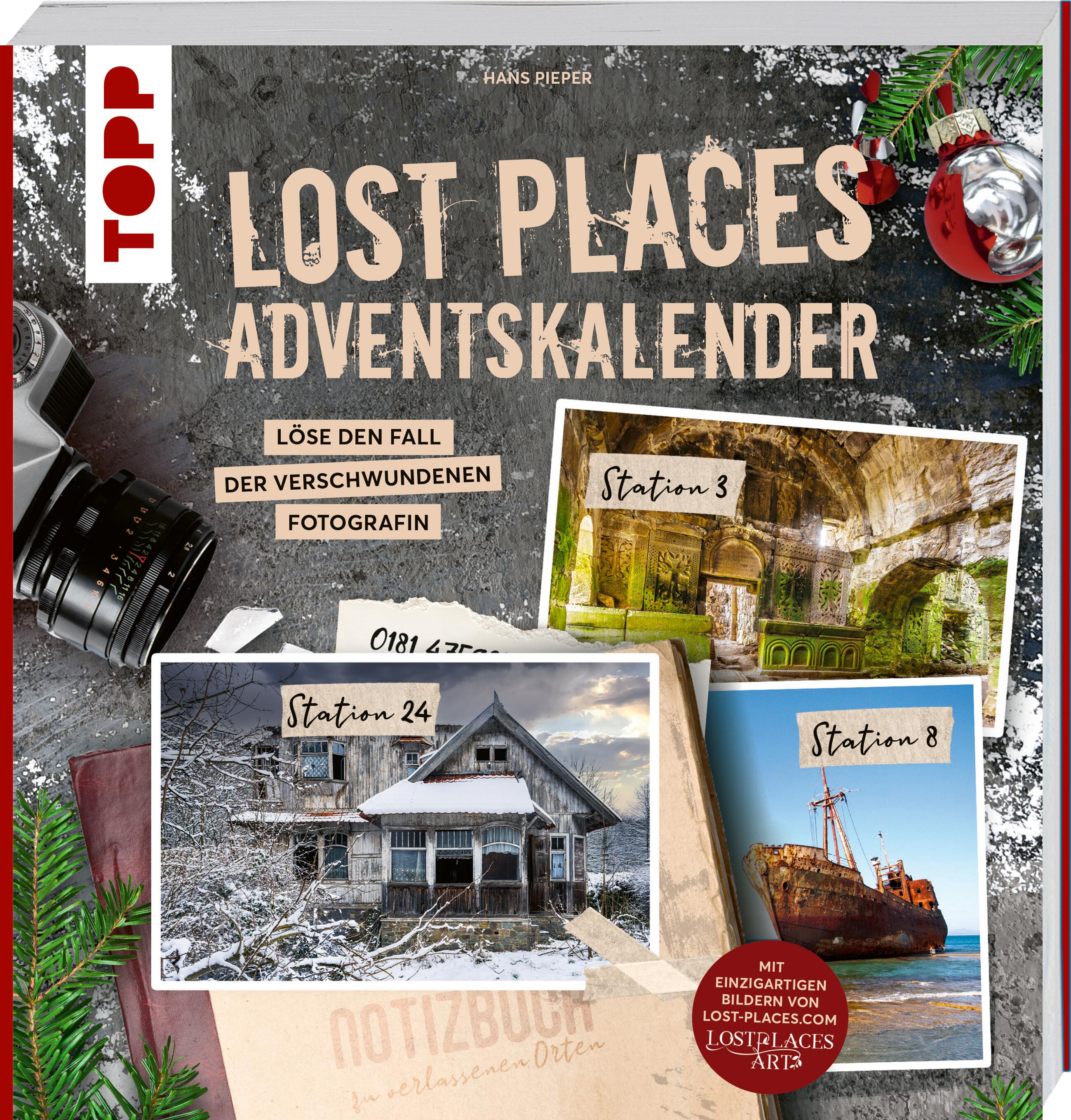 Vorderes Coverbild Lost Places Adventskalender