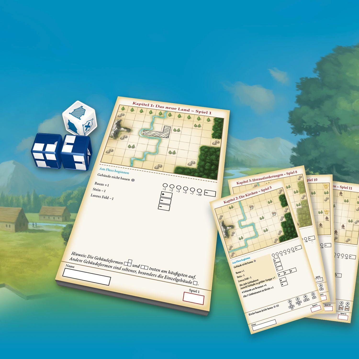 Beispielinhalt (Bild) My City Roll & Write