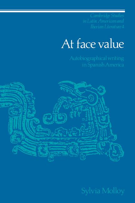 Vorderes Coverbild At Face Value