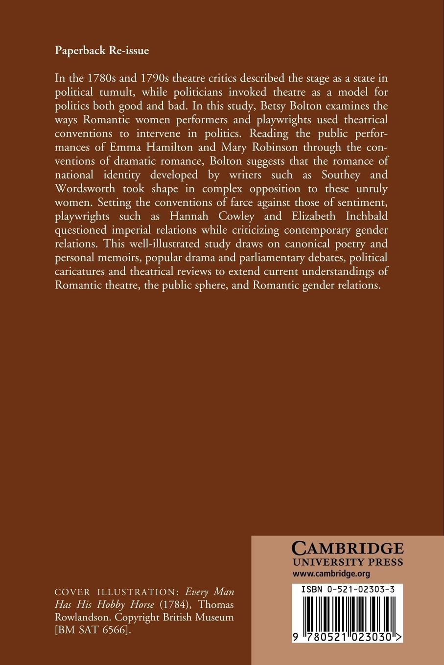 Rückseitencover Women, Nationalism, and the Romantic Stage