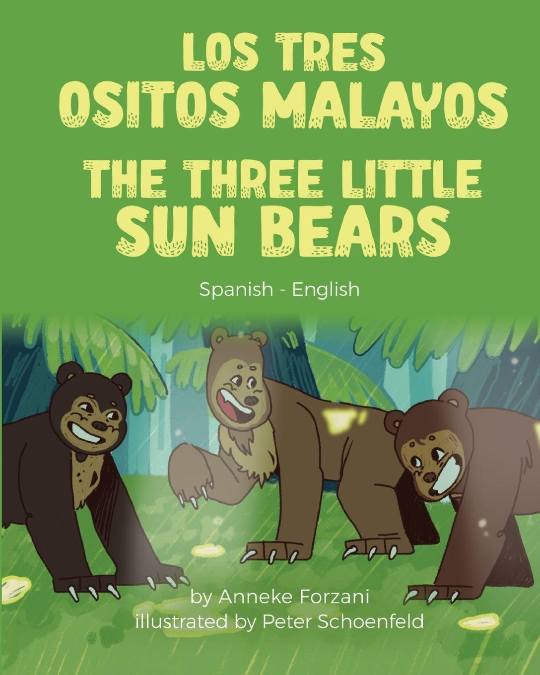 Vorderes Coverbild The Three Little Sun Bears (Spanish-English)