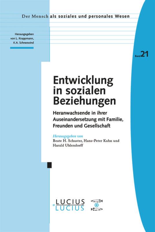 Vorderes Coverbild Entwicklung in sozialen Beziehungen