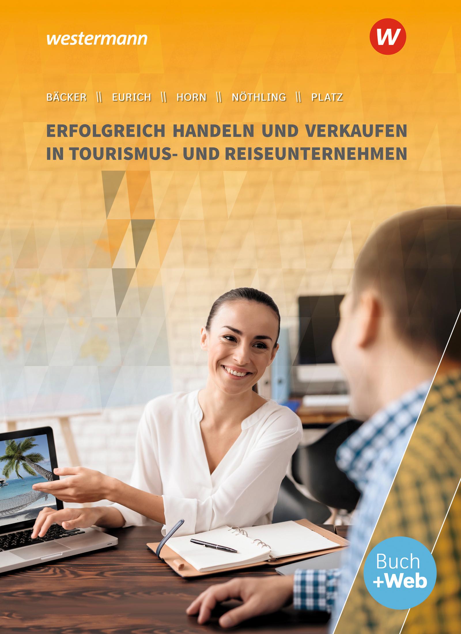 Vorderes Coverbild Erfolgreich handeln und verkaufen in Tourismus- und Reiseunternehmen. Schulbuch