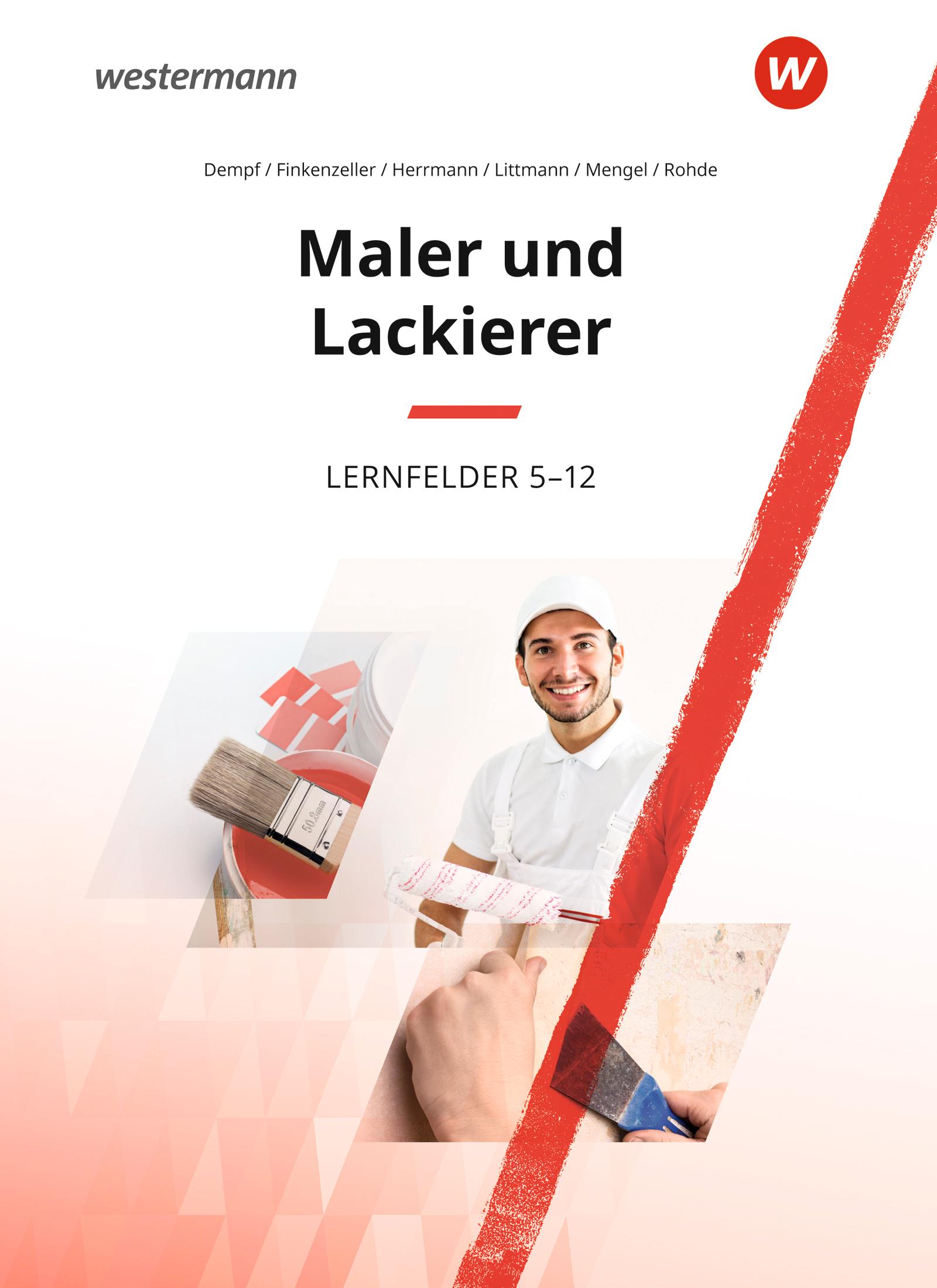 Vorderes Coverbild Maler und Lackierer Lernfelder 5-13. Schulbuch