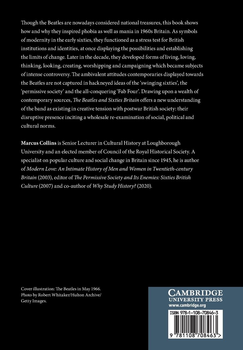 Rückseitencover The Beatles and Sixties Britain